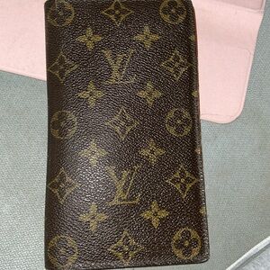 Louis Vuitton checkbook holder